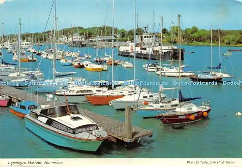 D019882 Lymington Harbour. Hampshire. D. Edel. Hinde. J. Perkins