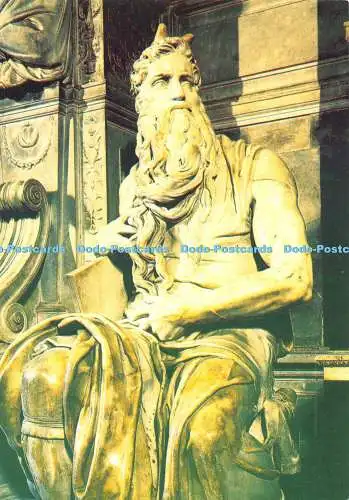 D021680 Roma. St. Peter in Vincoli. Der Moses. Grafica CL