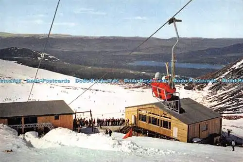 D016969 Der Cairngorm-Sessellift. In der Nähe von Aviemore. Inverness Shire. J. Arthur Dixon