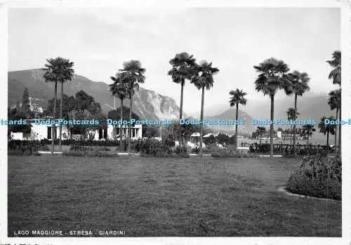 D016982 Lago Maggiore. Stresa. Giardini. RP