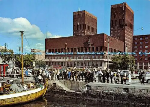 D021713 Oslo. Norwegen. Radhuset. Das Rathaus. Mittet