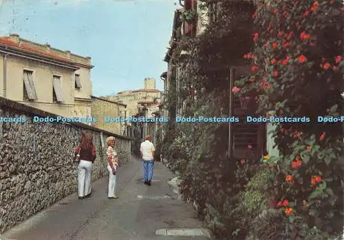 D016991 Antibes. Castellet Street. 1980