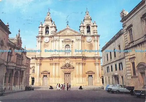 D017037 St. Pauls Cathedral. Mdina. Malta. Perfecta Werbung. 1988