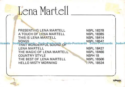 D020004 Lena Martell. Walkerprint