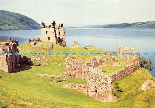 D017124 Nr. 2. Urquhart Castle. Loch Ness. Inverness Shire. The Nether Bailey wi