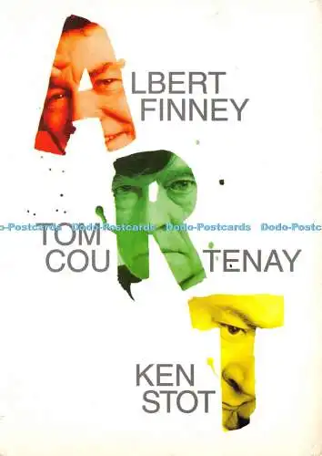 D020091 Albert Finney. Nach Courtenay. Ken Stott. Drei Freunde. Ein Gemälde. Art.