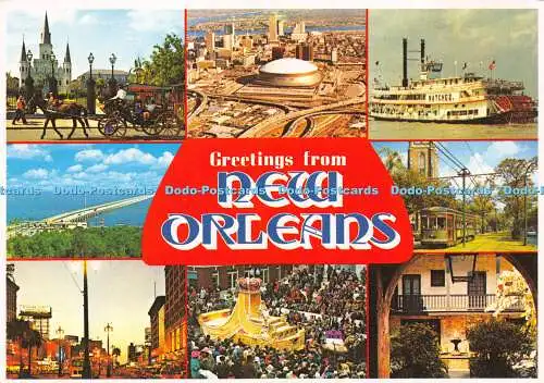 D017152 Grüße aus New Orleans. Express Publishing. Plastichrom. Express. M