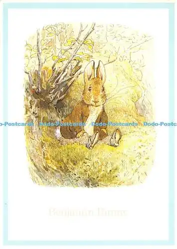 D020116 Aus Die Geschichte von Benjamin Bunny von Beatrix Potter. Frederick Warne und C