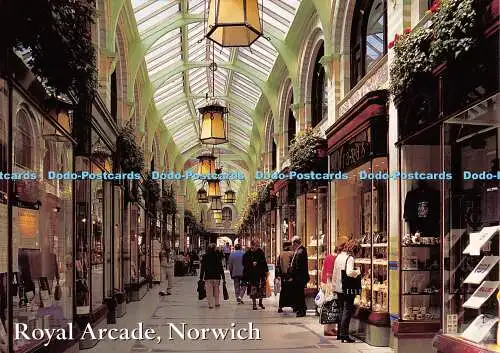 D021934 Royal Arcade. Norwich. Norfolk. Lachs