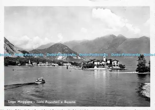 D017237 Lago Maggiore. Isola Pescatori e Baveno. N. 404. Fotostampa Reggiori