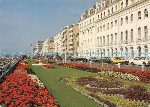 D022027 Eastbourne. Carpet Gardens und Burlington Hotel. John Edwards. Richter