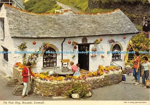 D017305 The Pixie Shop. Boscastle. Cornwall. E. Ludwig. Hinde. 1975