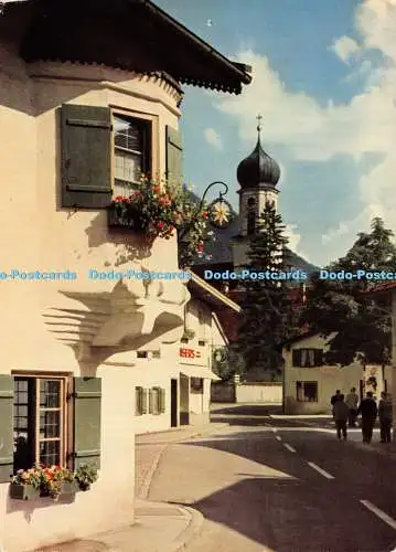 D020258 Oberammergau. Sternwirt Eck. Emil Kohn