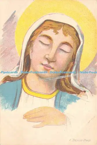 D020286 Mary. Mutter Jesu. Postkarte