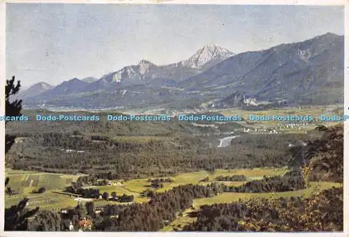 D017345 Warmbad. Villach. Blick gegen Suden. Steyrermühl