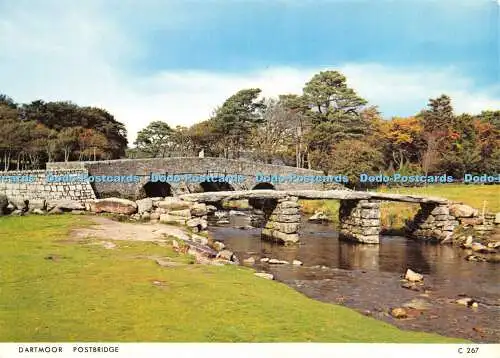 D022096 Dartmoor. Postbrücke. Richter