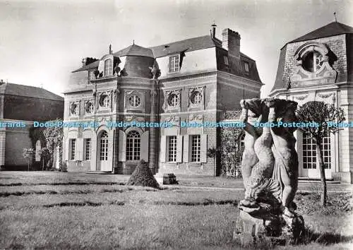 D022143 Bagatelle. Abbeville. Facade sur le Parc. Somme