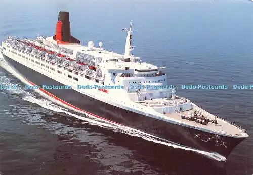 D022213 Queen Elizabeth 2. Cunard Line. Druckproduktion