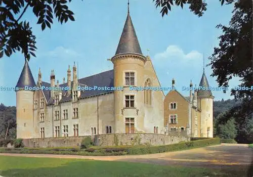 D017468 Le Chateau de Bourbilly. S. P. A. D. E. M. Nivernaises