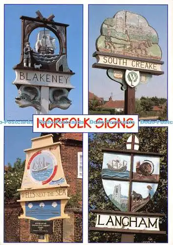 D020437 Norfolk Signs. Alan Curtis. Dennis. 2006. Multi View