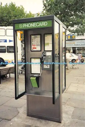 D020454 Telefonkarten-Kiosk. York. David Shaw. Graham