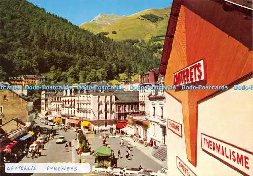 D022275 Les Pyrenees. Cauterets. Place de la Mairie. A. Doucet