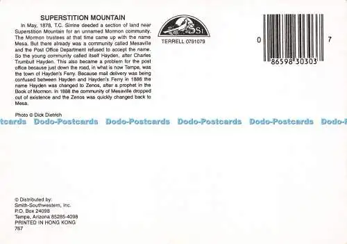 D022285 Superstition Mountain. Dick Dietrich. Smith Southwestern