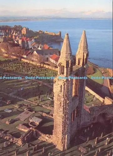 D020499 Andrews Cathedral and Castle. Fife. Historisches Schottland