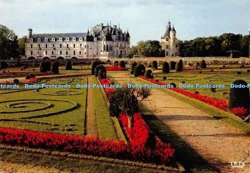 D017572 Chenonceaux. Le chateau et ses jardins. Mexichrom. Lumicap. Photomecani