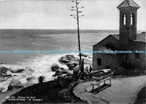 D017613 Riviera dei fiori. Bordighera. S. Ampeglio. Brunner. 1951