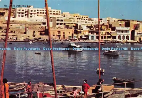 D017627 Malta. Marsascala Bay. Alfred Galea. Zammit. Maxprint