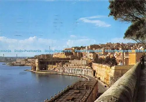 D017638 Upper Barrakka. Valletta. Malta. Perfecta Werbung. 1992