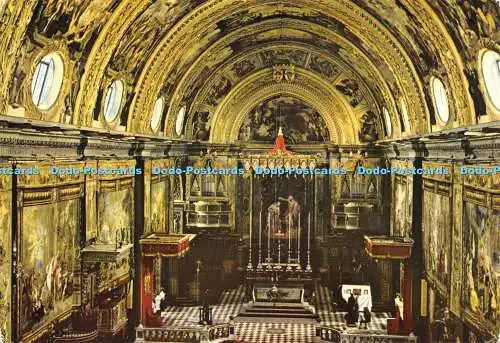 D022442 Malta. Innenraum. St. Johns Cathedral. Alfred Galea Zammit. 1970