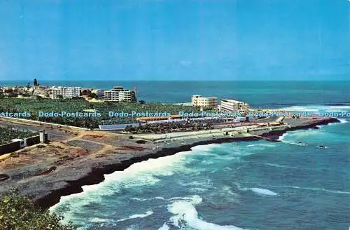 D022470 Teneriffa. Kanaren. Puerto de la Cruz. Strand. A. Campana. J. Puig Ferran