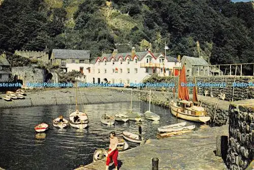 D017759 Clovelly Harbour. Devon. Dixon. 1965