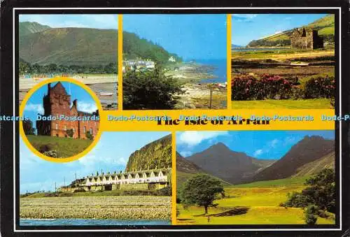 D017771 Die Insel Arran. Whiteholme. Colourmaster Limited. 1985. Multi View