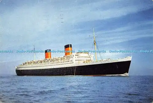 D017792 Cunard R. M. S. Queen Elizabeth. Beken. Dixon. 1969