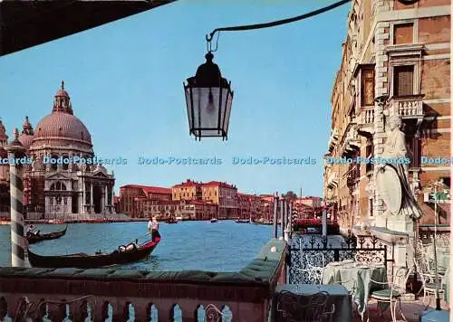 D017801 Venezia. Der Canal Grande und die Kirche della Salute. Garbizza. Grafich