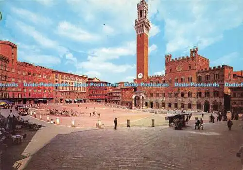 D017802 Siena. Campo Platz. R.I.S. Grafiche Biondetti