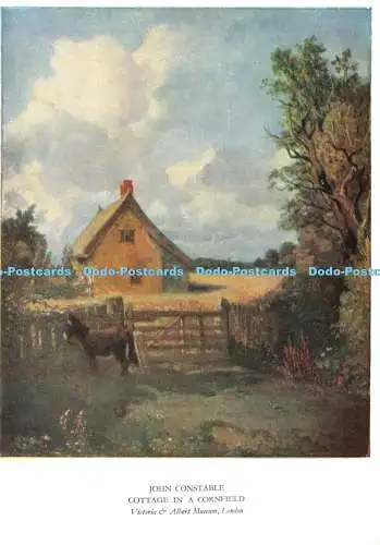 D022623 John Constable. Ferienhaus in einem Maisfeld. Victoria and Albert Museum. Die