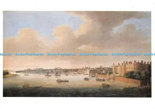 D022656 Cornelis Bol. Westminster und die Thames Dulwich Picture Gallery. London