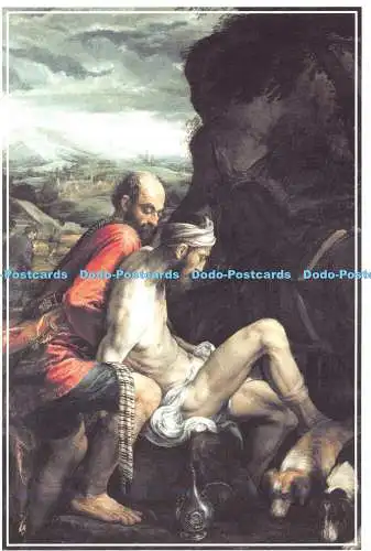 D022751 Jacopo Bassano 1510 1592. Der barmherzige Samariter. Mutter Theresa Kinder F