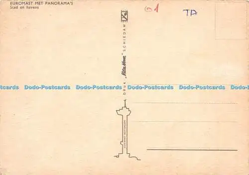 D018026 Euromast Met Panoramen. Stad en haven. Vita Nova. Multi View