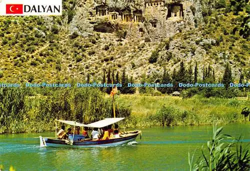 D018028 Dalyan. Türkei. Kaya Mezarlari. Hakki Mahfuzdur. Sami Guner. Ankara. Nein