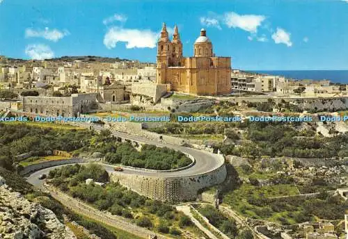 D018113 Mellieha. Malta. ABC Schreibwaren. Printex