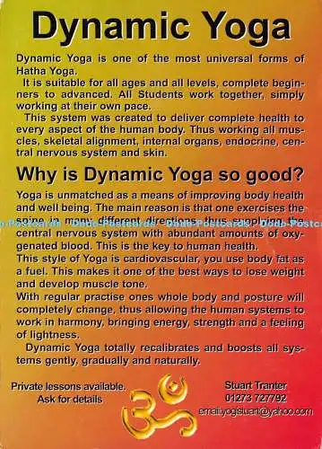 D022984 Dynamic Yoga. Stuart Tranter