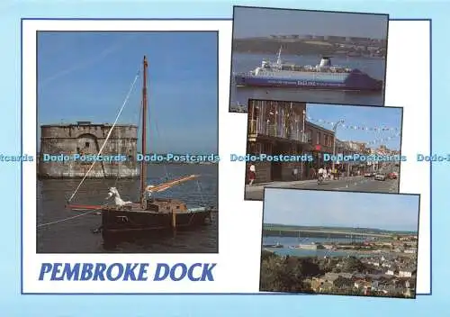 D023040 Pembroke Dock. Pembrokeshire Eye. Multi View