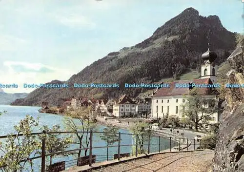 D023177 Gersau am Vierwaldstattersee. Polydruck