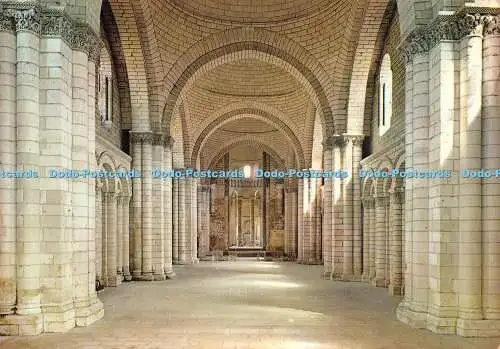 D023210 Abbaye de Fontevraud. Maine et Loire. Nef de leglise abbatiale. Greff