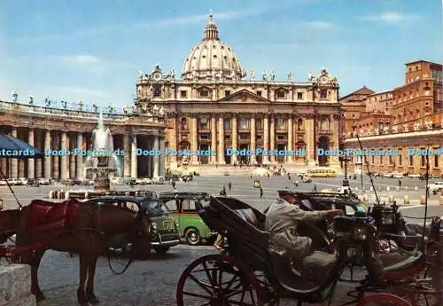 D023280 Citta del Vaticano. Petersplatz und Basilika. S.A.R. Kodak Ektach